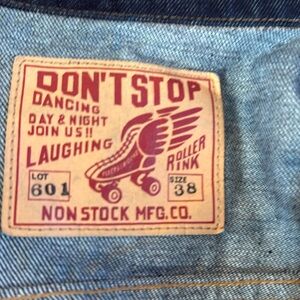 Non stick selvedge type 2 denim trucker jacket